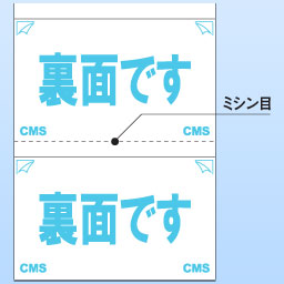 薬情2面ラベル